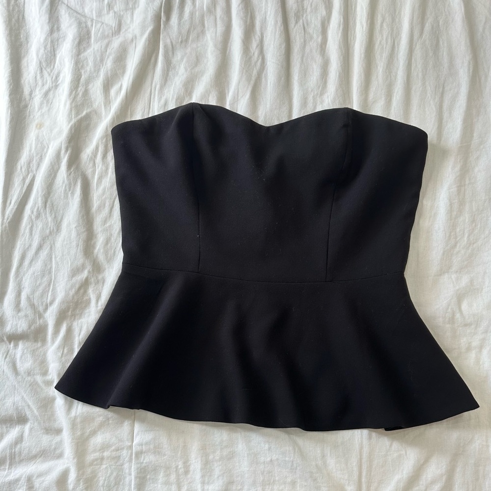 Forever 21 Black Strapless Top